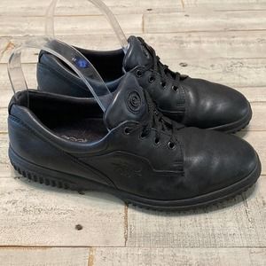 Ecco Women Shoe US 8-8.5 EUR 39 Black Sneaker Lace